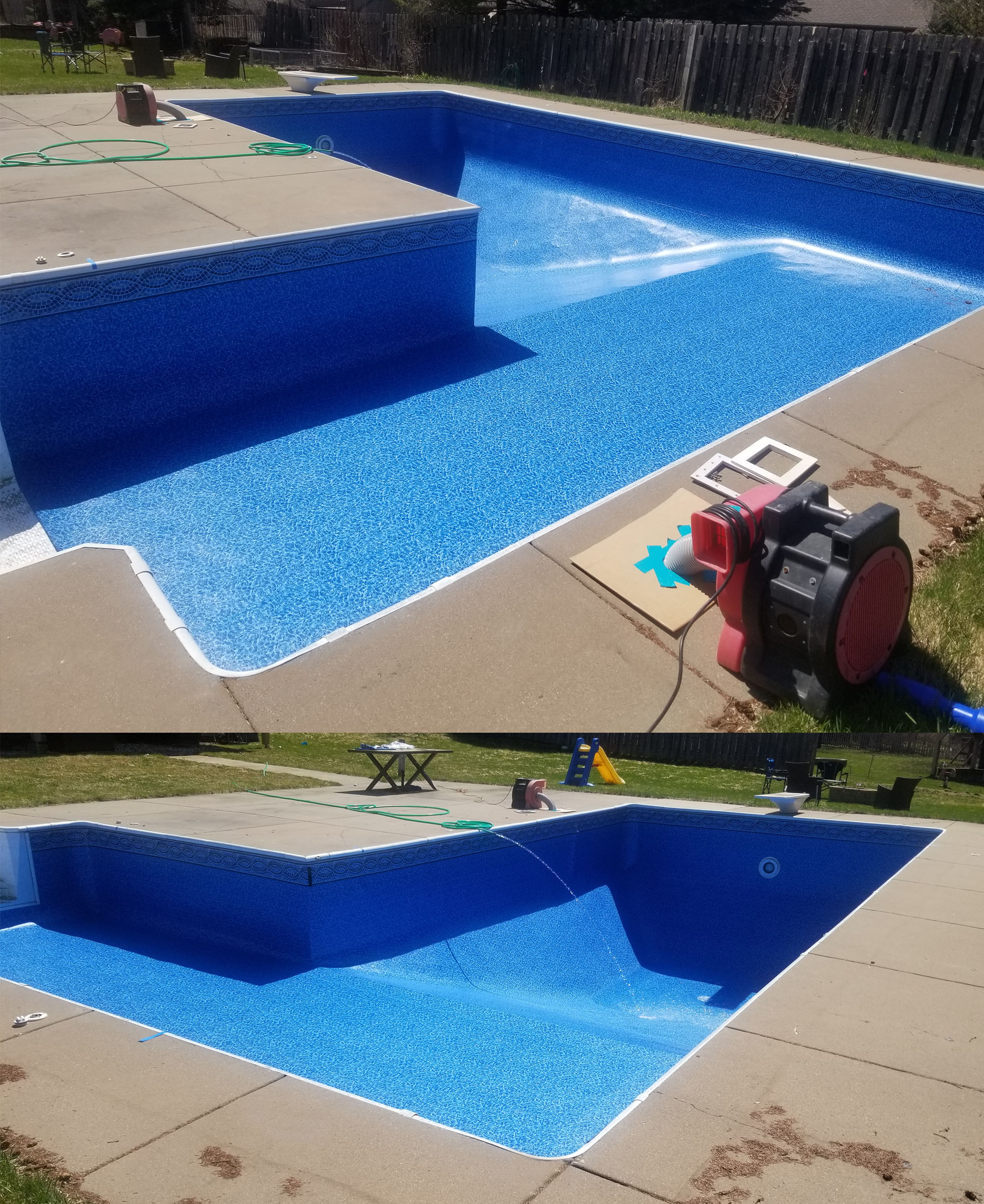 Vinyl Pool Liner Replacement Clearene Pool And Spa Services 8515